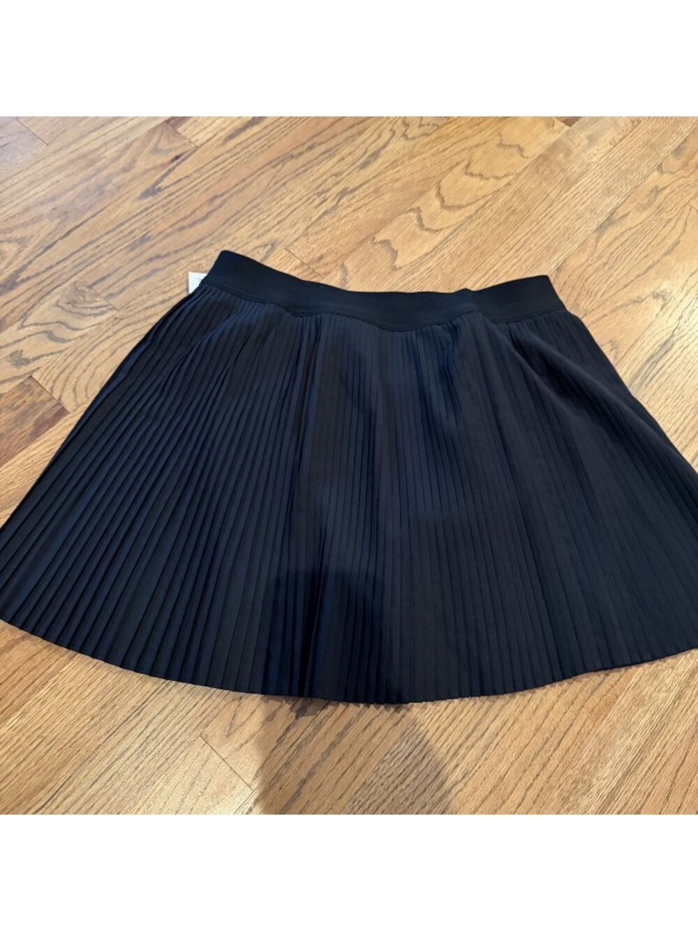 Old Navy Womens Black Pleated Skort New Medium Quick Dri